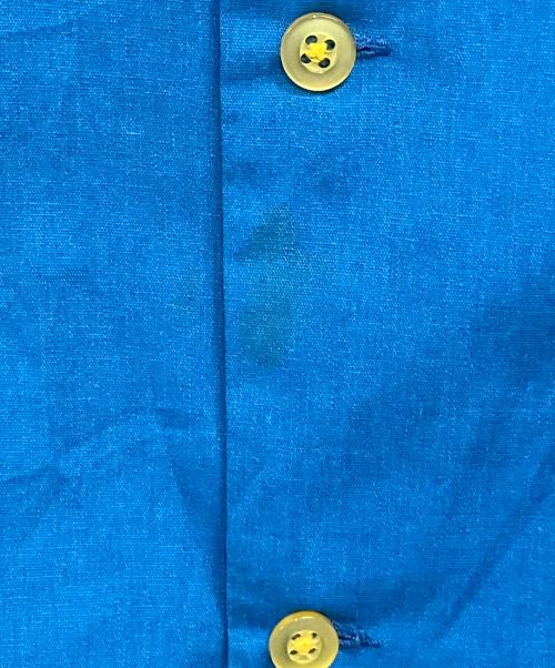comedy central（コメディセントラル）comedy central (コメディセントラル) Hilton (ヒルトン) 半袖シャツ ブルー×イエロー サイズ:SIZE L (US M)の古着・服飾アイテム