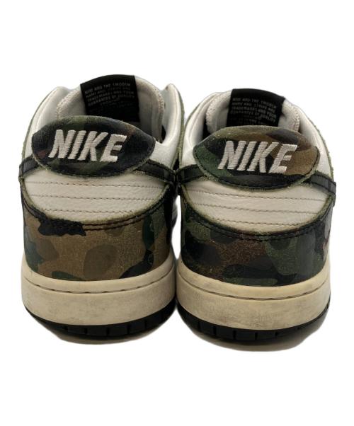 NIKE SB（ナイキエスビー）NIKE SB (ナイキエスビー) Dunk Low Pro ホワイト×グリーン サイズ:28㎝の古着・服飾アイテム