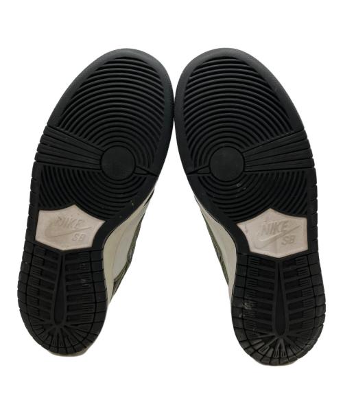 NIKE SB（ナイキエスビー）NIKE SB (ナイキエスビー) Dunk Low Pro ホワイト×グリーン サイズ:28㎝の古着・服飾アイテム