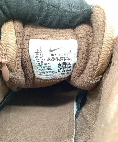 NIKE（ナイキ）NIKE (ナイキ) Travis Scott (トラヴィス・スコット) Air Trainer 1 SP ブラウン サイズ:27.5cmの古着・服飾アイテム