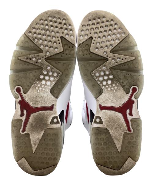 NIKE（ナイキ）NIKE (ナイキ) AIR JORDAN6 ホワイト×レッド サイズ:27cmの古着・服飾アイテム