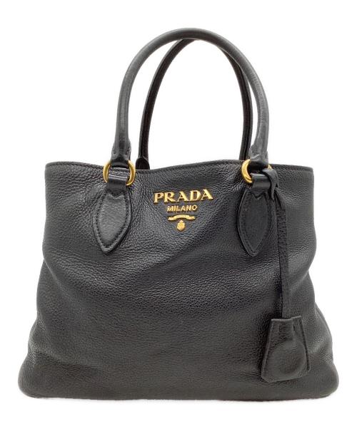 PRADA（プラダ）PRADA (プラダ) ハンドバッグ ブラックの古着・服飾アイテム