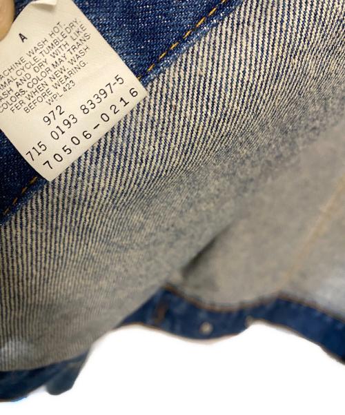 LEVI'S（リーバイス）LEVI'S (リーバイス) 90'sデニムトラッカージャケット インディゴ サイズ:40の古着・服飾アイテム