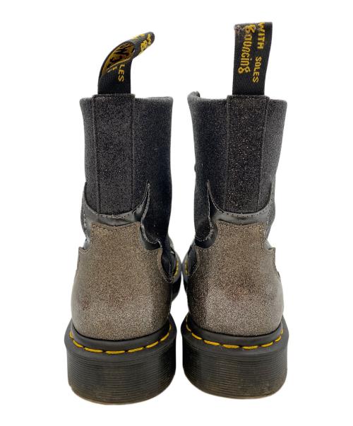 Dr.Martens（ドクターマーチン）Dr.Martens (ドクターマーチン) 1460 PASCAL FLAME ブラック サイズ:SIZE UK5の古着・服飾アイテム