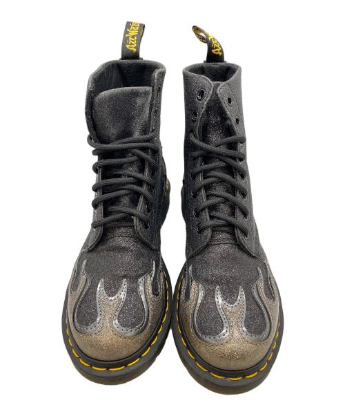 Dr.Martens（ドクターマーチン）Dr.Martens (ドクターマーチン) 1460 PASCAL FLAME ブラック サイズ:SIZE UK5の古着・服飾アイテム