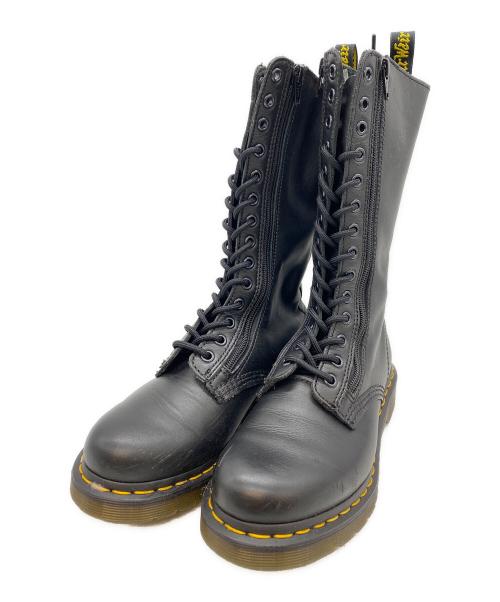 Dr.Martens（ドクターマーチン）Dr.Martens (ドクターマーチン) 9733 W 14ホール ブーツ ブラック サイズ:SIZE UK4の古着・服飾アイテム