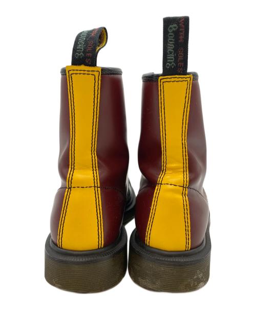 Dr.Martens（ドクターマーチン）Dr.Martens (ドクターマーチン) 1460 8ホール ブーツ バーガンディ×グリーン サイズ:SIZE UK5の古着・服飾アイテム