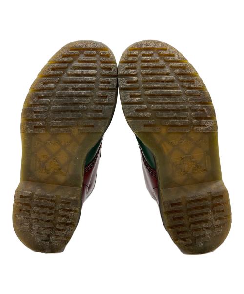 Dr.Martens（ドクターマーチン）Dr.Martens (ドクターマーチン) 1460 8ホール ブーツ バーガンディ×グリーン サイズ:SIZE UK5の古着・服飾アイテム