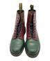 中古・古着 Dr.Martens (ドクターマーチン) 1460 8ホール ブーツ バーガンディ×グリーン サイズ:SIZE UK5：10000円