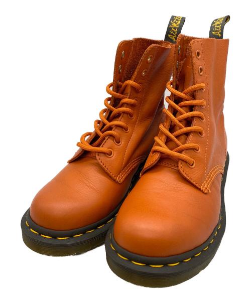 Dr.Martens（ドクターマーチン）Dr.Martens (ドクターマーチン) 1460 PASCAL 8ホールブーツ オレンジ サイズ:SIZE UK5の古着・服飾アイテム