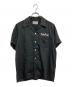WAKO MARIA（ワコマリア）の古着「半袖シャツ」｜ブラック