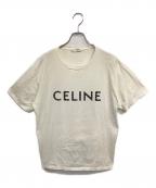 CELINEセリーヌ）の古着「ラインストーン ルーズTシャツ」｜ホワイト