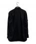 BALENCIAGA (バレンシアガ) ロゴ総柄オーバーサイズボタンダウン ブラック サイズ:SIZE 38：12000円