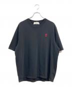 amiアミ）の古着「半袖Tシャツ」｜ブラック