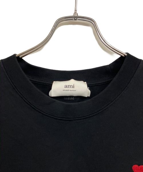 ami（アミ）ami (アミ) 半袖Tシャツ ブラック サイズ:SIZE Lの古着・服飾アイテム
