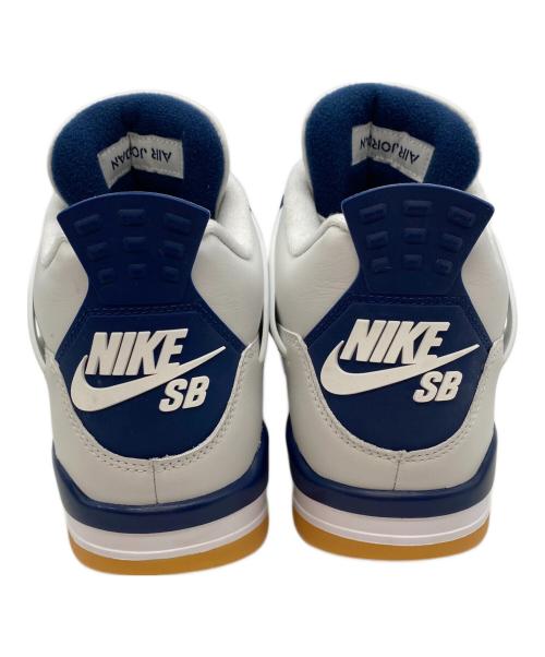 NIKE SB（ナイキエスビー）NIKE SB (ナイキエスビー) Air Jordan 4 Retro SP ホワイト×ブルー サイズ:28㎝の古着・服飾アイテム