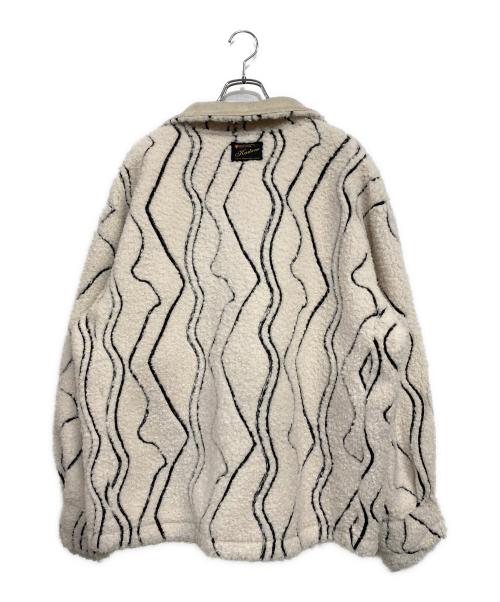 KASTANE（カスタネ）KASTANE (カスタネ) ウェーブボアフライトジャケット ベージュ サイズ:SIZE Freeの古着・服飾アイテム