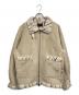 KASTANE（カスタネ）の古着「ウェーブボアフライトジャケット」｜ベージュ