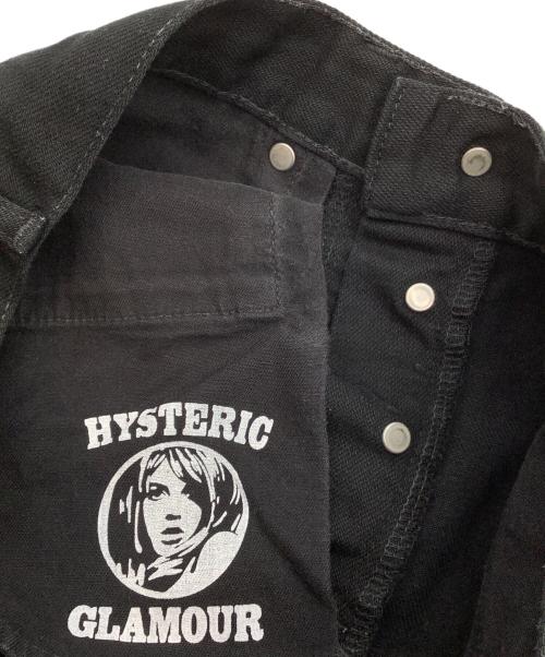 Hysteric Glamour（ヒステリックグラマー）Hysteric Glamour (ヒステリックグラマー) デニムパンツ ブラック サイズ:SIZE 30の古着・服飾アイテム