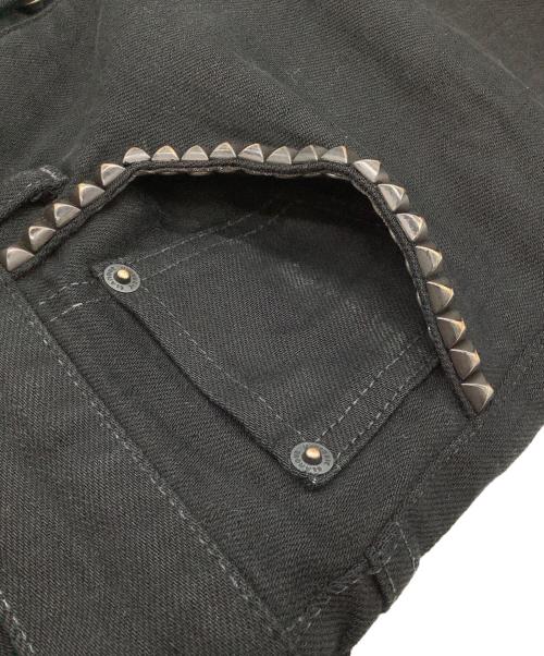 Hysteric Glamour（ヒステリックグラマー）Hysteric Glamour (ヒステリックグラマー) デニムパンツ ブラック サイズ:SIZE 30の古着・服飾アイテム