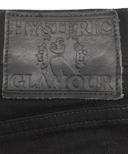 Hysteric Glamour（ヒステリックグラマー）Hysteric Glamour (ヒステリックグラマー) デニムパンツ ブラック サイズ:SIZE 30の古着・服飾アイテム