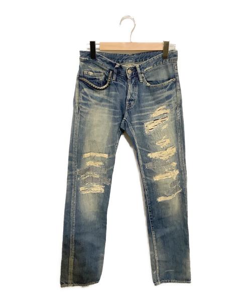 Hysteric Glamour（ヒステリックグラマー）Hysteric Glamour (ヒステリックグラマー) デニムパンツ インディゴ サイズ:SIZE 28の古着・服飾アイテム