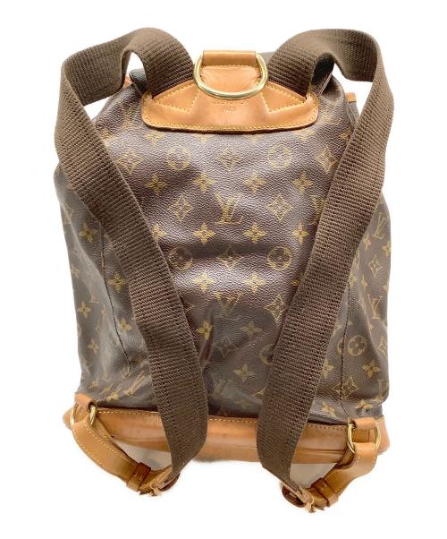 LOUIS VUITTON（ルイ ヴィトン）LOUIS VUITTON (ルイ ヴィトン) リュック　モンスリGM ブラウンの古着・服飾アイテム