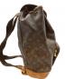 中古・古着 LOUIS VUITTON (ルイ ヴィトン) リュック　モンスリGM ブラウン：55000円