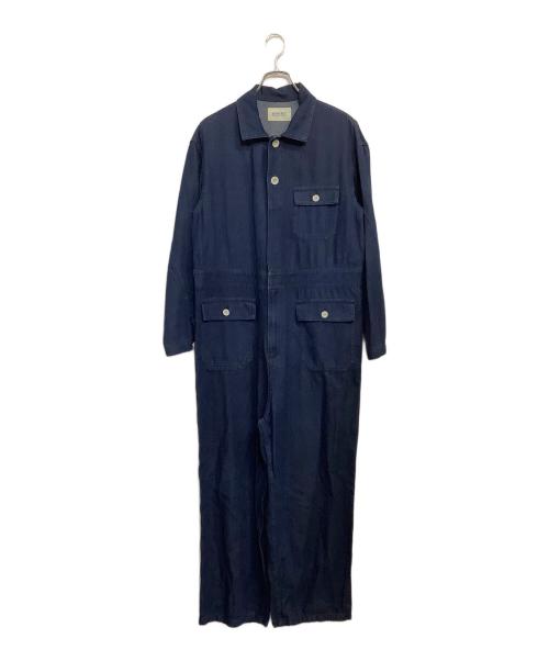 BEAMS BOY（ビームスボーイ）BEAMS BOY (ビームスボーイ) 24AW デニム ミリタリー オールインワン インディゴ サイズ:SIZE Freeの古着・服飾アイテム