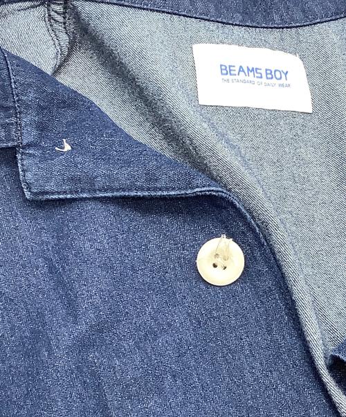 BEAMS BOY（ビームスボーイ）BEAMS BOY (ビームスボーイ) 24AW デニム ミリタリー オールインワン インディゴ サイズ:SIZE Freeの古着・服飾アイテム
