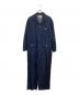 BEAMS BOY（ビームスボーイ）の古着「24AW デニム ミリタリー オールインワン」｜インディゴ