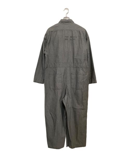 BEAMS BOY（ビームスボーイ）BEAMS BOY (ビームスボーイ) 25SS シャンブレー ステンシル オールインワン グレー サイズ:SIZE Free 未使用品の古着・服飾アイテム
