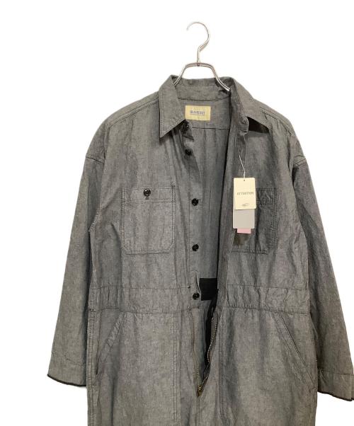 BEAMS BOY（ビームスボーイ）BEAMS BOY (ビームスボーイ) 25SS シャンブレー ステンシル オールインワン グレー サイズ:SIZE Free 未使用品の古着・服飾アイテム