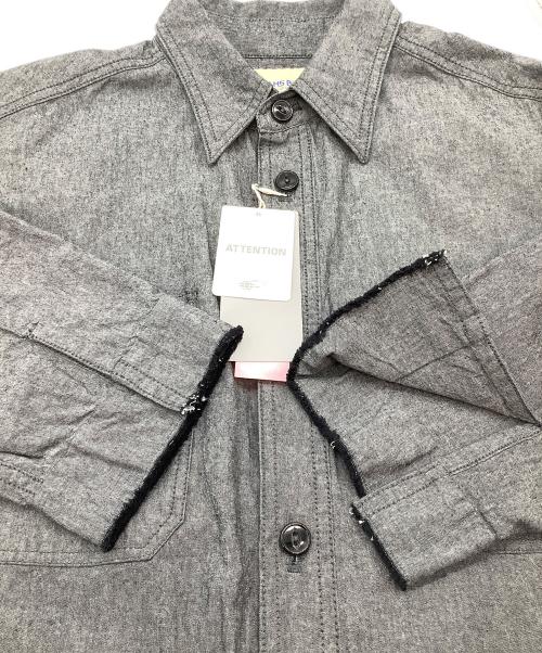 BEAMS BOY（ビームスボーイ）BEAMS BOY (ビームスボーイ) 25SS シャンブレー ステンシル オールインワン グレー サイズ:SIZE Free 未使用品の古着・服飾アイテム