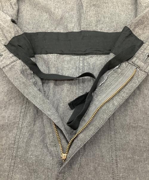 BEAMS BOY（ビームスボーイ）BEAMS BOY (ビームスボーイ) 25SS シャンブレー ステンシル オールインワン グレー サイズ:SIZE Free 未使用品の古着・服飾アイテム