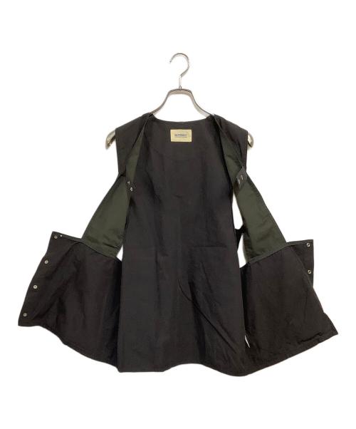 BEAMS BOY（ビームスボーイ）BEAMS BOY (ビームスボーイ) 24AW コットンウェザーハンティング ベスト チャコールグレー サイズ:SIZE Freeの古着・服飾アイテム