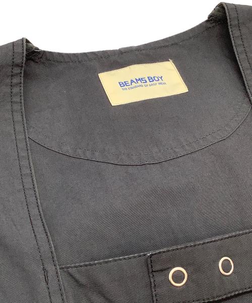 BEAMS BOY（ビームスボーイ）BEAMS BOY (ビームスボーイ) 24AW コットンウェザーハンティング ベスト チャコールグレー サイズ:SIZE Freeの古着・服飾アイテム