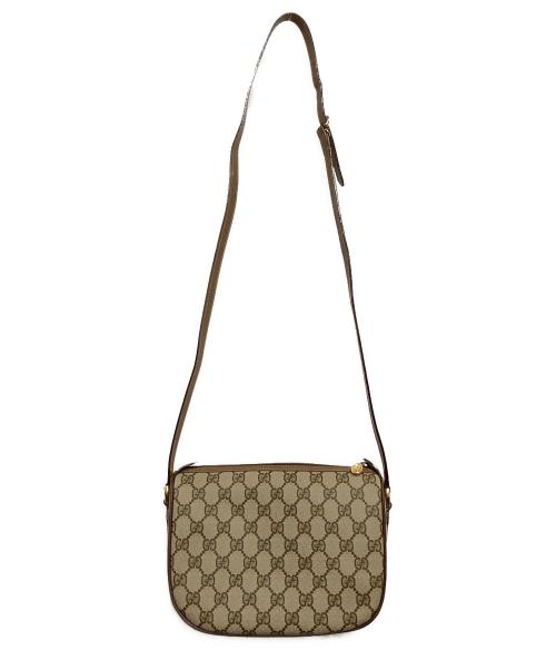 GUCCI（グッチ）GUCCI (グッチ) ショルダーバッグ　オールドグッチ ブラウンの古着・服飾アイテム