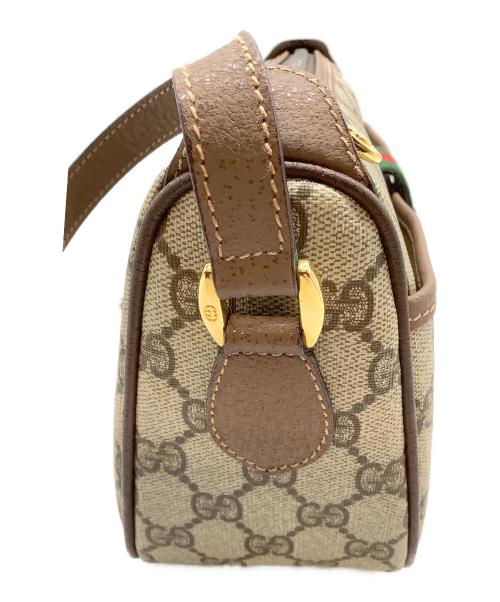 GUCCI（グッチ）GUCCI (グッチ) ショルダーバッグ　オールドグッチ ブラウンの古着・服飾アイテム