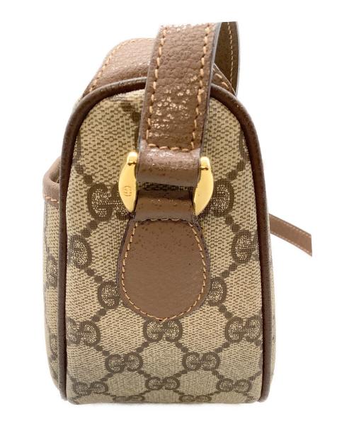 GUCCI（グッチ）GUCCI (グッチ) ショルダーバッグ　オールドグッチ ブラウンの古着・服飾アイテム