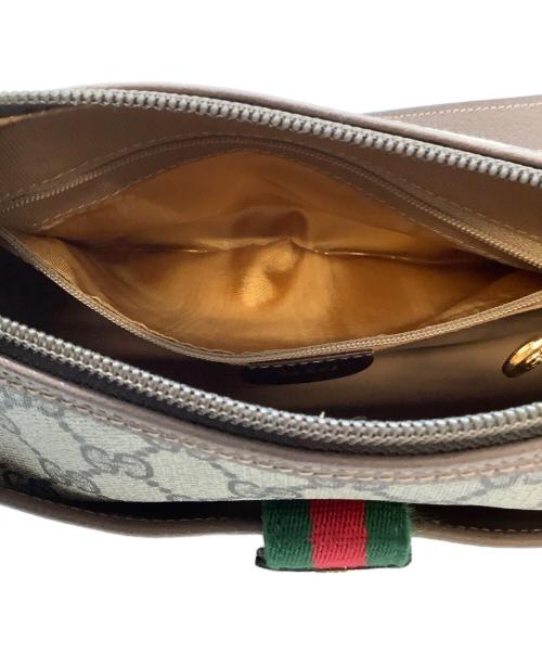 GUCCI（グッチ）GUCCI (グッチ) ショルダーバッグ　オールドグッチ ブラウンの古着・服飾アイテム