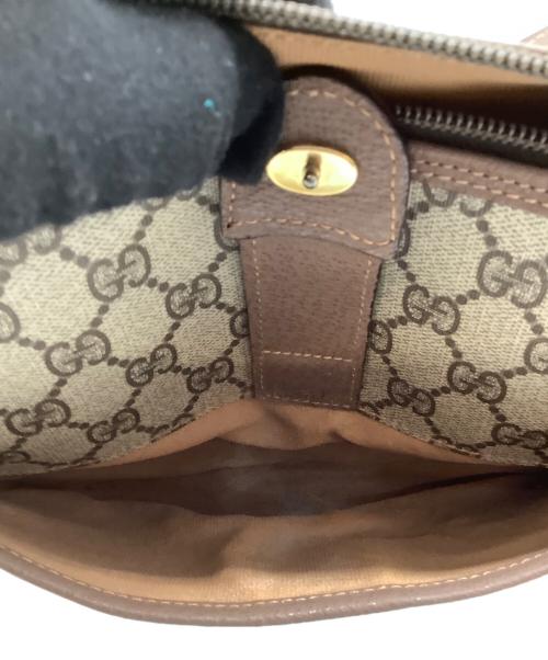 GUCCI（グッチ）GUCCI (グッチ) ショルダーバッグ　オールドグッチ ブラウンの古着・服飾アイテム