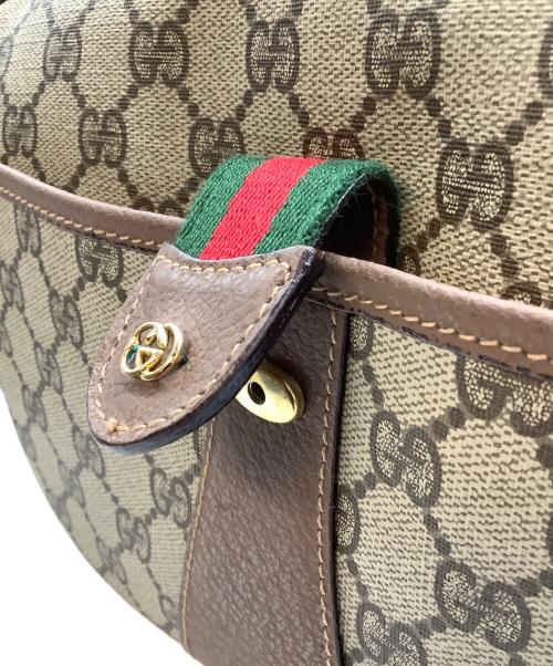 GUCCI（グッチ）GUCCI (グッチ) ショルダーバッグ　オールドグッチ ブラウンの古着・服飾アイテム