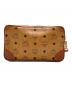 MCM (エムシーエム) クラッチバッグ キャメル：5000円