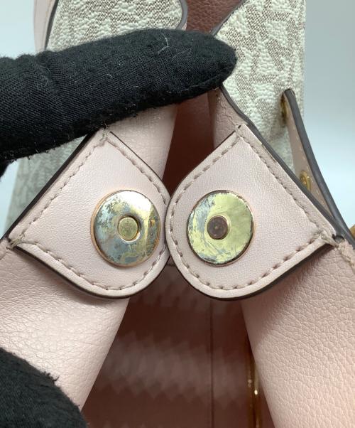 MICHAEL KORS（マイケル・コース）MICHAEL KORS (マイケル・コース) ショルダーバッグ ライトピンクの古着・服飾アイテム