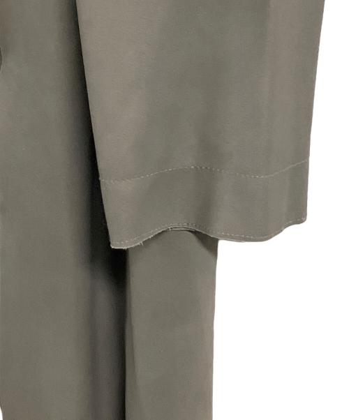 LANVIN COLLECTION（ランバンコレクション）LANVIN COLLECTION (ランバンコレクション) ボタンレス スプリングコート グレー サイズ:SIZE 38 (M)の古着・服飾アイテム