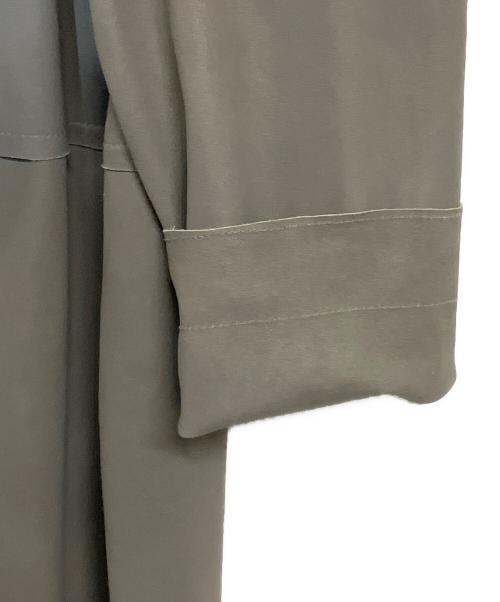 LANVIN COLLECTION（ランバンコレクション）LANVIN COLLECTION (ランバンコレクション) ボタンレス スプリングコート グレー サイズ:SIZE 38 (M)の古着・服飾アイテム