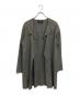 LANVIN COLLECTION（ランバンコレクション）の古着「ボタンレス スプリングコート」｜グレー