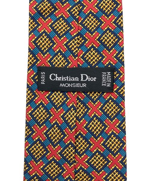 Christian Dior（クリスチャン ディオール）Christian Dior (クリスチャン ディオール) ネクタイ イエロー サイズ:無しの古着・服飾アイテム
