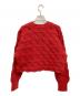 TORRAZZO DONNA (トラッゾドンナ) 厚手カーディガン レッド サイズ:SIZE Free 未使用品：4500円